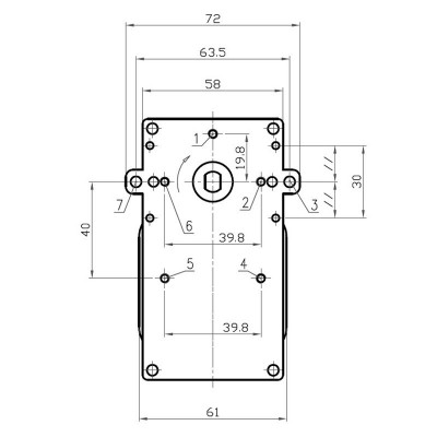 Hollow-shaft pellet stove auger motor Kenta K9115054 2 RPM for pellet stoves Bioterm and others - Product Comparison