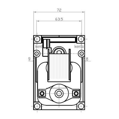 Hollow-shaft pellet stove auger motor Kenta K9177352 8.5 rpm for pellet stoves Pasian, Jolly Mec and others - Product Comparison