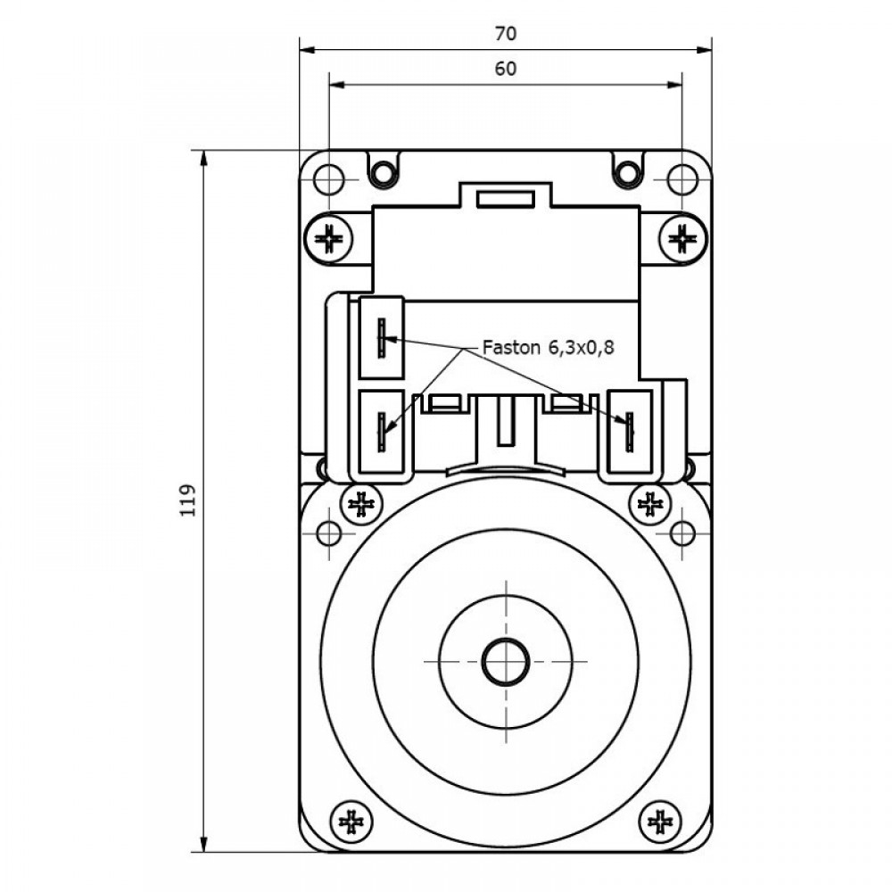 Pellet stove auger motor Kenta K9189051 1.4 RPM for pellet stoves Palazzetti, Royal, Edilkamin, MCZ, Piazzetta and others | Auger Motors for Pellet Stoves | Pellet Stove Parts |