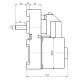 Pellet stove auger motor Kenta K9189150 3 RPM for pellet stoves Edilkamin, Italiana Camini, Palazzetti, Ravelli, Cadel, Eva Stampaggi, Eva Calor, Punto Fuoco, Karmek One, Moretti Design, Anselmo Cola, Thermorossi, Marelli and others | Auger Motors for Pel
