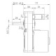 Pellet stove auger motor IPC GMF220D801 2 RPM for pellet stoves La Nordica, Dal Zotto, Opera, Moretti Design, Bestove, Ravelli, Edilkamin, Palazzetti and others | Auger Motors for Pellet Stoves | Pellet Stove Parts |