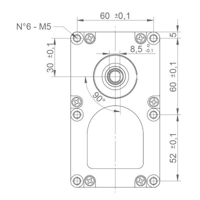 Pellet stove auger motor IPC GMF420D901 1.75 RPM for pellet stoves Extraflame, Ravelli and others - IPC