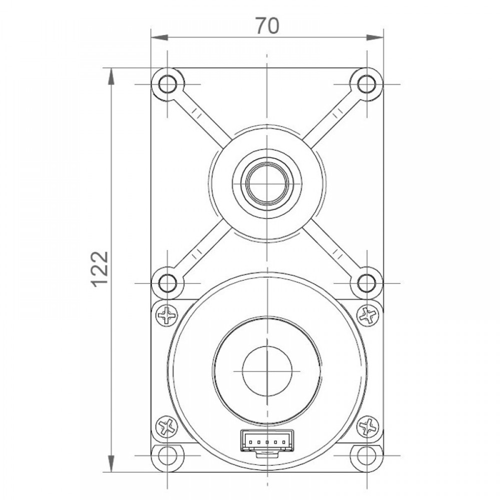 Pellet stove auger motor IPC GMF440D901 4 RPM for pellet stoves Moretti Design, Ravelli, Palazzetti, Royal, Klover, MCZ and others | Auger Motors for Pellet Stoves | Pellet Stove Parts |
