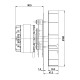 Smoke extractor fan EBM for pellet stoves Thermorossi, MCZ, Nordica Extraflame, Pasqualicchio and others | Fans and Blowers for Pellet Stoves | Pellet Stove Parts |