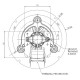 Smoke extractor fan Trial for pellet stoves Caminetti Montegrappa, Deville, Lasian and others | Fans and Blowers for Pellet Stoves | Pellet Stove Parts |