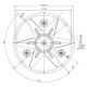 Smoke extractor fan Trial for pellet stoves Caminetti Montegrappa, Deville, Lasian and others | Fans and Blowers for Pellet Stoves | Pellet Stove Parts |