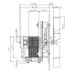 Smoke extractor fan EBM for pellet stoves Bestove, Edilkamin, Nordica Extraflame, Extraflame and others | Fans and Blowers for Pellet Stoves | Pellet Stove Parts |