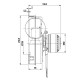 Smoke extractor fan EBM for pellet stoves Caminetti Montegrappa, Karmek One and others | Fans and Blowers for Pellet Stoves | Pellet Stove Parts |