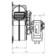 Smoke extractor fan LN2 Natalini for pellet stoves Ungaro, Punto Fuoco, Eva Stampaggi and others | Fans and Blowers for Pellet Stoves | Pellet Stove Parts |