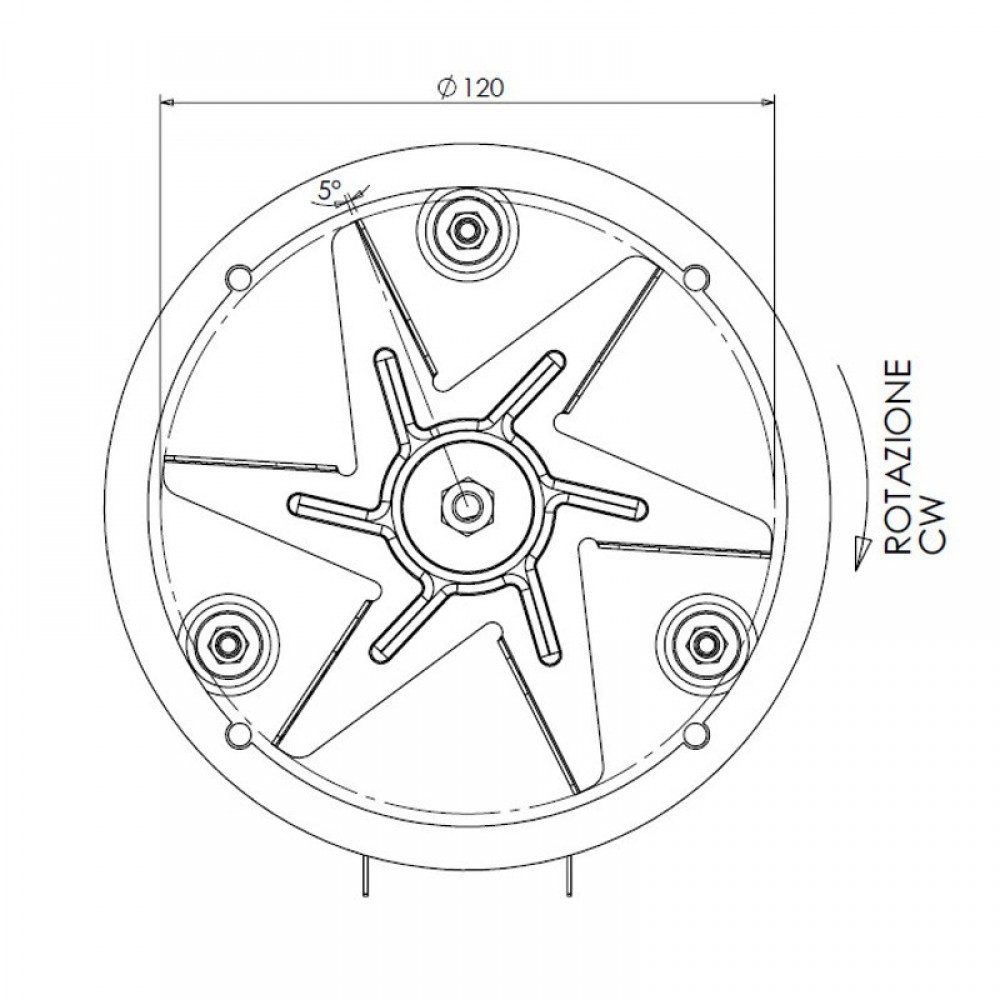 Smoke extractor fan Trial for pellet stoves Extraflame and others | Fans and Blowers for Pellet Stoves | Pellet Stove Parts |