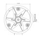Smoke extractor fan Trial for pellet stoves Extraflame and others | Fans and Blowers for Pellet Stoves | Pellet Stove Parts |
