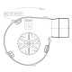 Smoke extractor fan Fergas for pellet stoves Anselmo Cola and others | Fans and Blowers for Pellet Stoves | Pellet Stove Parts |