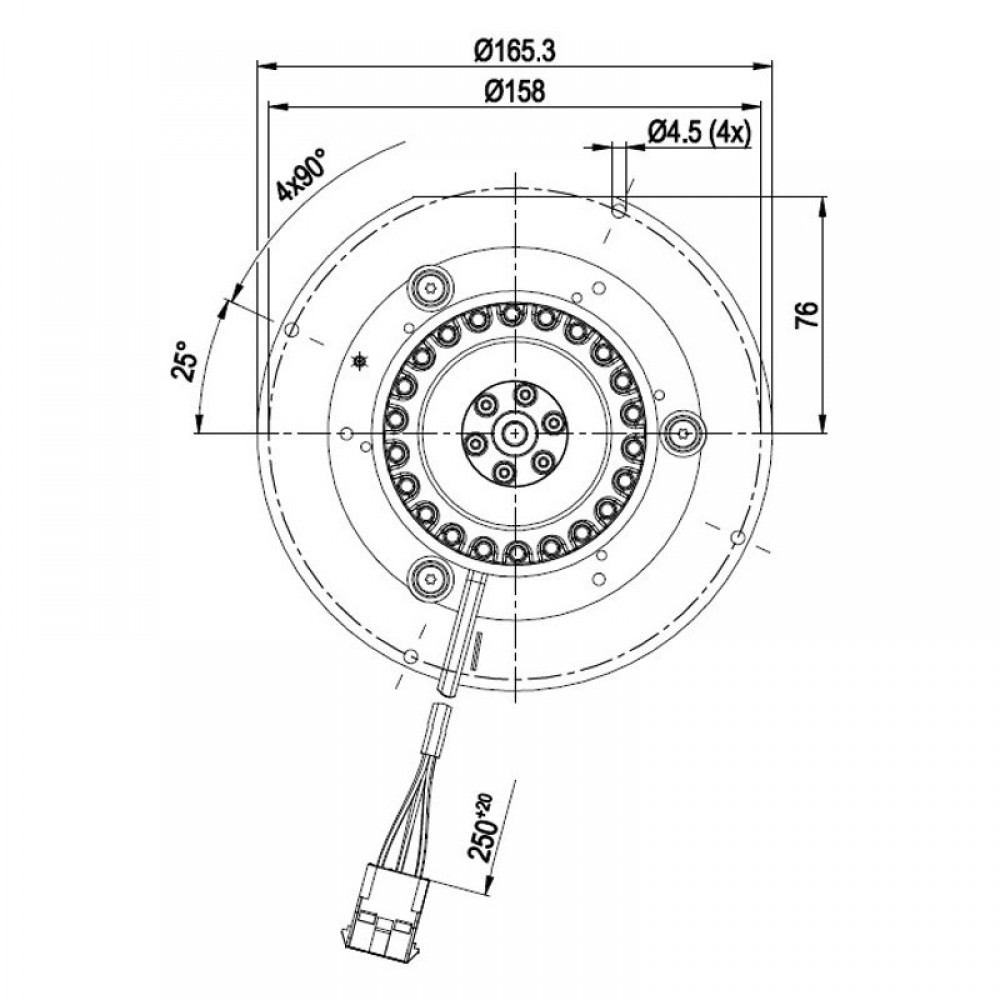 Smoke extractor fan EBM for pellet stoves Ravelli, Jolly Mec, Nobis, Thermorossi and others | Fans and Blowers for Pellet Stoves | Pellet Stove Parts |