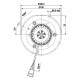Smoke extractor fan EBM for pellet stoves Ravelli, Jolly Mec, Nobis, Thermorossi and others | Fans and Blowers for Pellet Stoves | Pellet Stove Parts |
