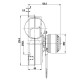 Smoke extractor fan EBM for pellet stoves Caminetti Montegrappa, Carinci, Tecno Vibrok and others | Fans and Blowers for Pellet Stoves | Pellet Stove Parts |