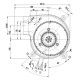 Smoke extractor fan EBM for pellet stoves Caminetti Montegrappa, Carinci, Tecno Vibrok and others | Fans and Blowers for Pellet Stoves | Pellet Stove Parts |