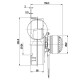 Smoke extractor fan EBM for pellet stoves Eva Stampaggi, L'Artistico and others | Fans and Blowers for Pellet Stoves | Pellet Stove Parts |