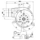 Smoke extractor fan EBM for pellet stoves Arca, Enerkos Industries, Esperia Technology, Eva Stampaggi, Karmek One, Magikal, MBZ Italfuoco, Palazzetti, Tecno Vibrok and others | Fans and Blowers for Pellet Stoves | Pellet Stove Parts |