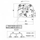 Tangential fan Fergas for pellet stoves Caminetti Montegrappa and others, Ø80mm, Flow 258m³/h | Fans and Blowers for Pellet Stoves | Pellet Stove Parts |
