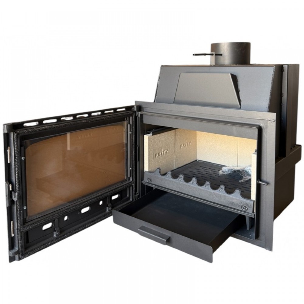 Wood Burning Fireplace Prity C, 15.8kW | Wood Burning Fireplaces | Fireplaces |
