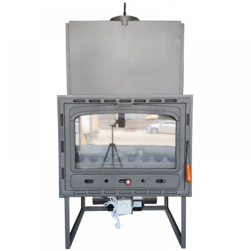 Wood Burning Fireplace Prity C2F, 21kW | Cast Iron Fireplaces | Wood Burning Fireplaces |
