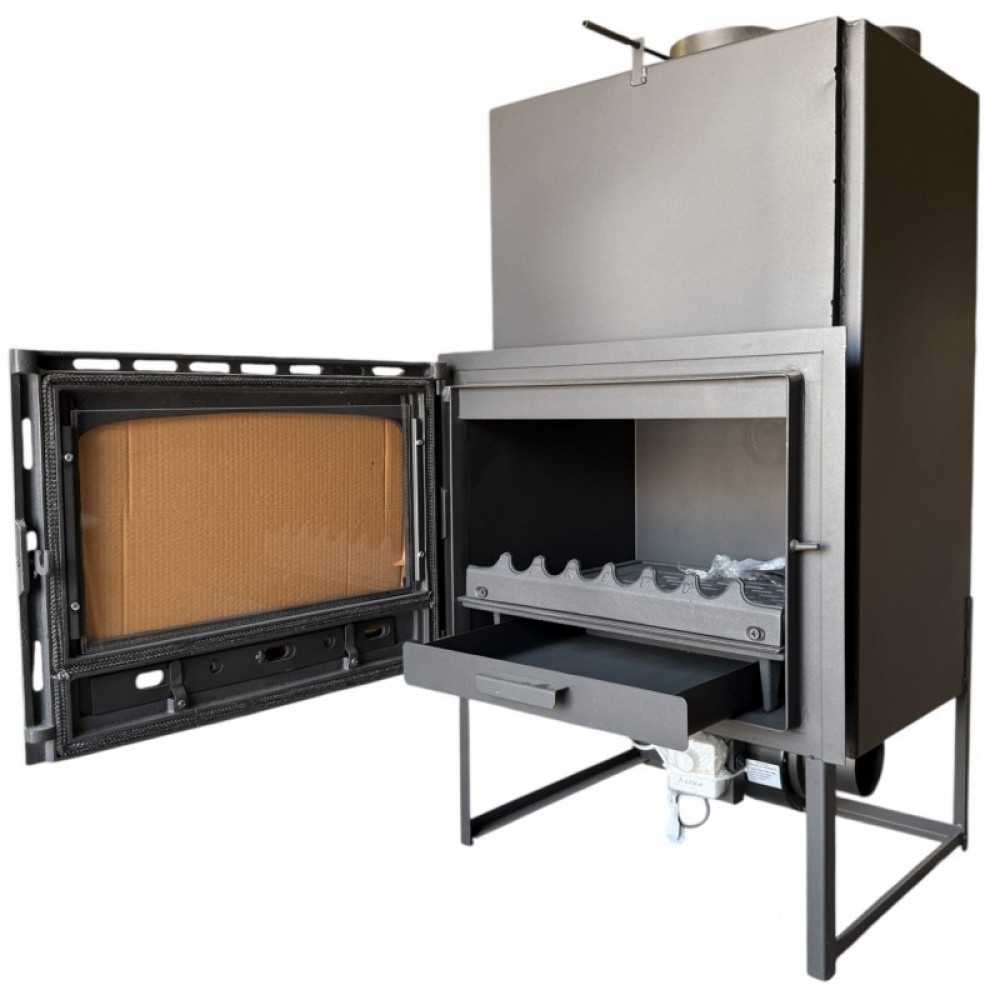 Wood Burning Fireplace Prity C2F, 21kW | Cast Iron Fireplaces | Wood Burning Fireplaces |