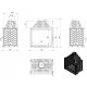 Cast Iron Wood Burning Fireplace Kratki Amelia, 21kW | Cast Iron Fireplaces | Wood Burning Fireplaces |