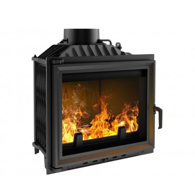 Cast Iron Wood Burning Fireplace Kratki Antek, 10kW - Kratki