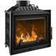 Cast Iron Wood Burning Fireplace Kratki Antek Deco, 10kW | Cast Iron Fireplaces | Wood Burning Fireplaces |