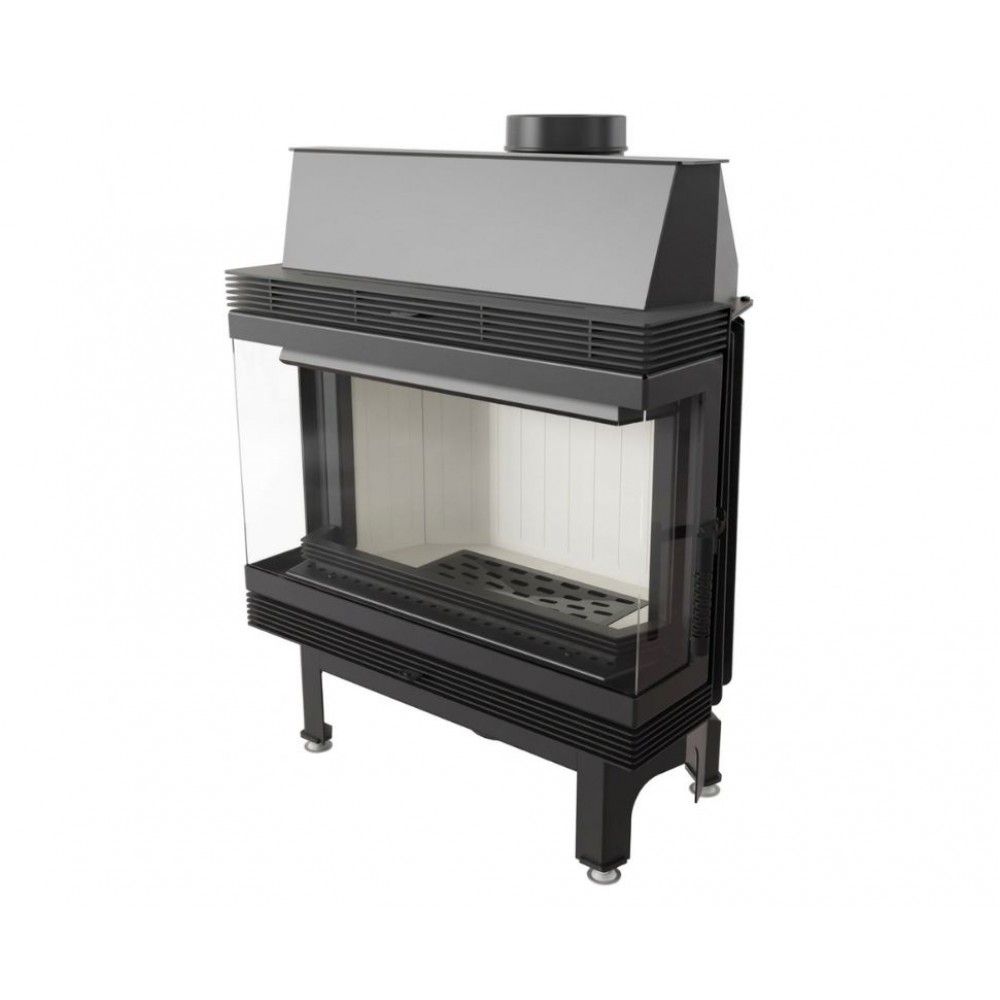 Cast Iron Wood Burning Fireplace Kratki Blanka, 11kW | Cast Iron Fireplaces | Wood Burning Fireplaces |