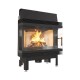 Cast Iron Wood Burning Fireplace Kratki Blanka, 11kW | Cast Iron Fireplaces | Wood Burning Fireplaces |