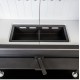 Cast Iron Wood Burning Fireplace Kratki Floki M, Right, 10kW | Cast Iron Fireplaces | Wood Burning Fireplaces |