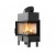 Cast Iron Wood Burning Fireplace Kratki Floki M, Right, 10kW Cast Iron Wood Burning Fireplace Kratki Floki M, Right, 10kW