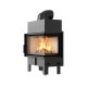 Cast Iron Wood Burning Fireplace Kratki Floki M, Right, 10kW | Cast Iron Fireplaces | Wood Burning Fireplaces |