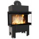 Cast Iron Wood Burning Fireplace Kratki NBC, 7kW | Modern Fireplaces | Wood Burning Fireplaces |