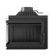 Cast Iron Wood Burning Fireplace Kratki Simple, Left, 8kW | Cast Iron Fireplaces | Wood Burning Fireplaces |