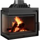Cast Iron Wood Burning Fireplace Kratki Simple, Left, 8kW | Cast Iron Fireplaces | Wood Burning Fireplaces |