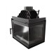 Cast Iron Wood Burning Fireplace Kratki Simple L, Right, 15kW | Cast Iron Fireplaces | Wood Burning Fireplaces |