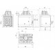 Cast Iron Wood Burning Fireplace Kratki Simple L, Right, 15kW | Cast Iron Fireplaces | Wood Burning Fireplaces |