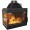 Cast Iron Wood Burning Fireplace Kratki Simple L, Left, 15kW
