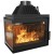 Cast Iron Wood Burning Fireplace Kratki Simple L, Left, 15kW