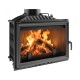 Cast Iron Wood Burning Fireplace Kratki Wiktor, 14kW | Cast Iron Fireplaces | Wood Burning Fireplaces |