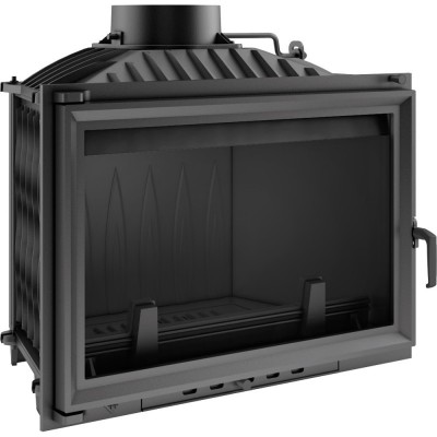 Cast Iron Wood Burning Fireplace Kratki Wiktor, 14kW - Kratki