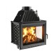 Cast Iron Wood Burning Fireplace Kratki Zuzia, Right, 15kW | Cast Iron Fireplaces | Wood Burning Fireplaces |