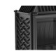 Cast Iron Wood Burning Fireplace Kratki Zuzia, Right, 15kW | Cast Iron Fireplaces | Wood Burning Fireplaces |
