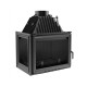 Cast Iron Wood Burning Fireplace Kratki Zuzia, Left, 15kW | Modern Fireplaces | Wood Burning Fireplaces |