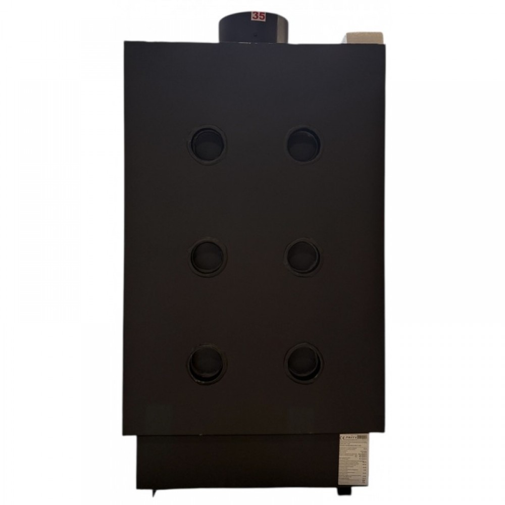 Wood Burning Fireplace with Back Boiler Prity C W35, 35kw | Modern Fireplaces | Wood Burning Fireplaces |