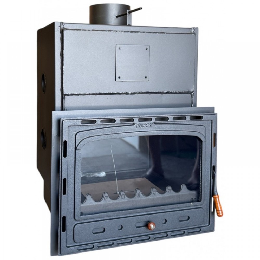 Wood Burning Fireplace with Back Boiler Prity C W28, 28,2kw | Back Boiler Fireplaces | Wood Burning Fireplaces |