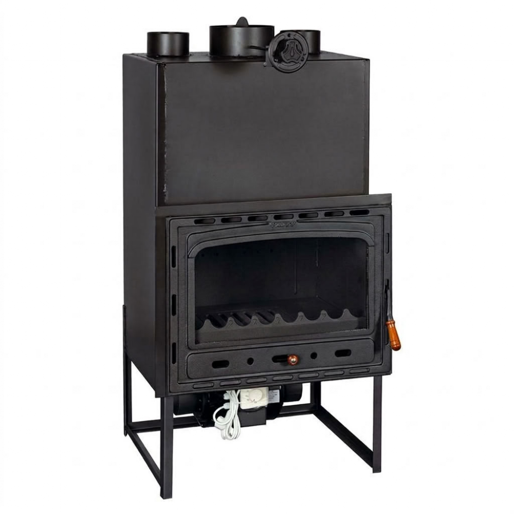 Wood Burning Fireplace Prity C2F, 21kW | Cast Iron Fireplaces | Wood Burning Fireplaces |