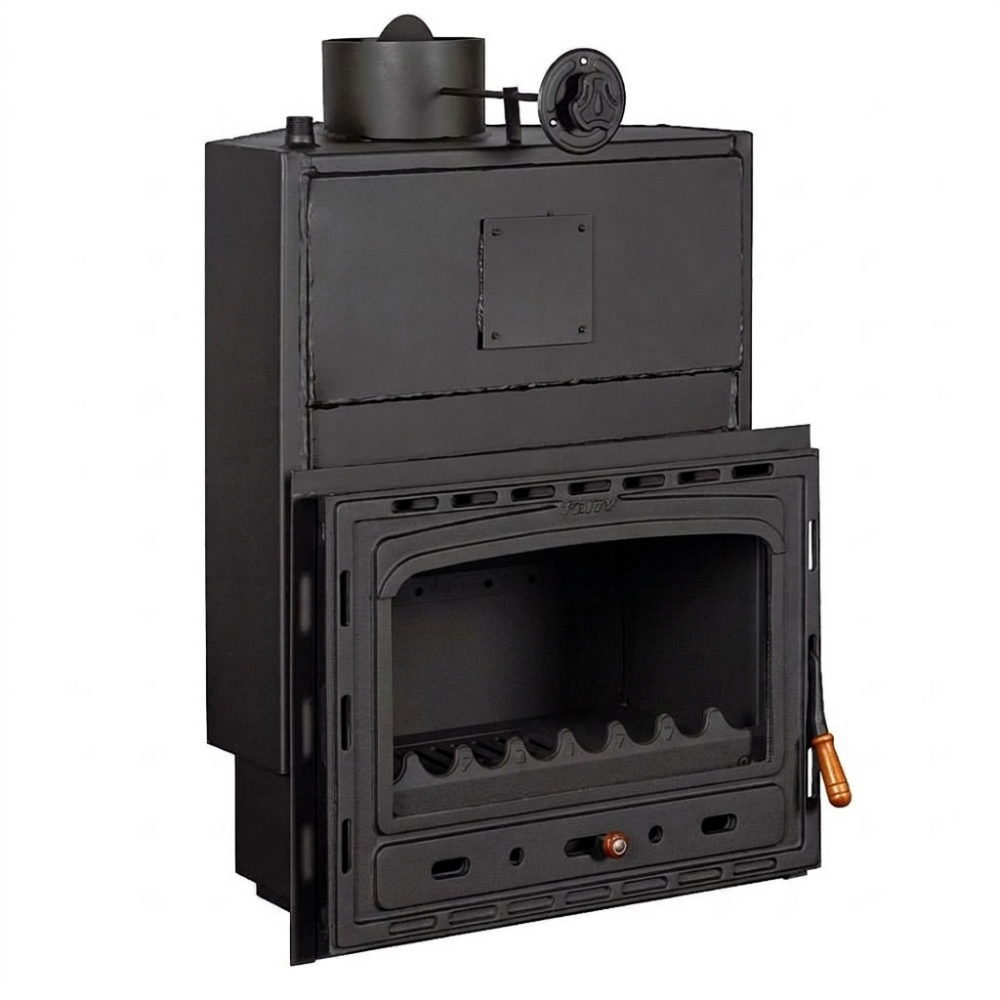 Wood Burning Fireplace with Back Boiler Prity AC W20, 20kw | Back Boiler Fireplaces | Wood Burning Fireplaces |